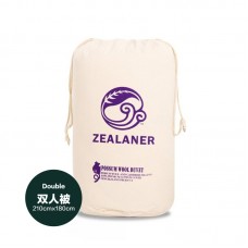 【包邮】Zealaner 姿兰 优质貂毛被【Double双人被-210厘米x180厘米，毛量350g/平方米】